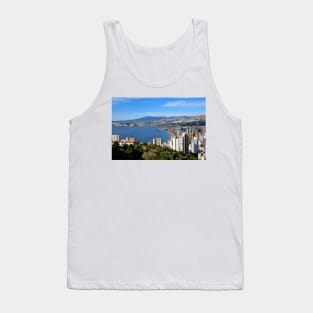 Benidorm Skyline Cityscape Costa Blanca Spain Tank Top